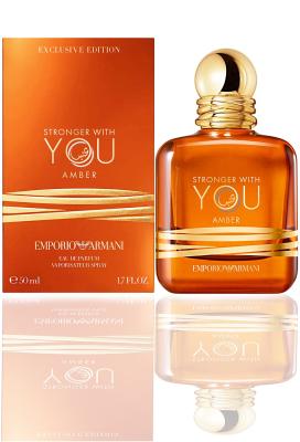 Giorgio Armani stronger with you Amber 100ml Edp JLT
