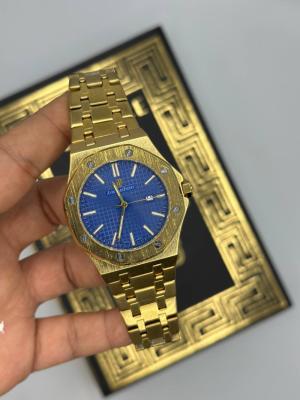 AP Royal Oak Gold Mavi Kadran Erkek Kol Saati | S841-ZS
