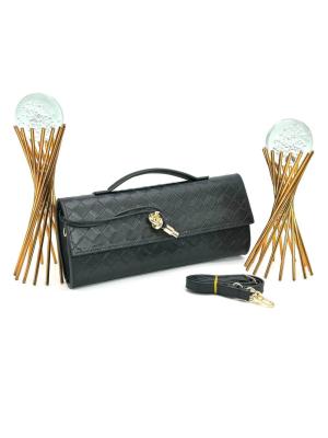 BOTTEGA VENETTA ANDİAMO CLUTCH BAG AQUALTİY BLACK Siyah
