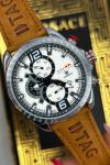 Carrera Tag Heuer Deri Kordon Gold Kasa Erkek Saat S419 