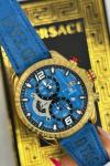Carrra Tag Heuer Deri Kordon Mavi Kasa Erkek Saat S420 