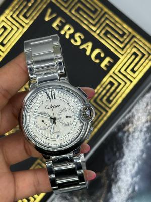 Cartier Çelik Kasa Çelik Kordon Erkek Saat S456 