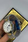 Cartier Gold Gümüş Çelik Kordon Erkek Kol Saati S544 
