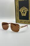 Cartier Kahverengi Unisex Güneş Gözlüğü G1761-VLL 