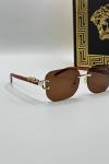 Cartier Kahverengi Unisex Güneş Gözlüğü G1761-VLL 