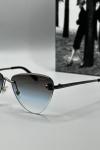 Cartier Mavi Cam Kadın Güneş Gözlüğü G1358-VLL 