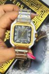 Cartier Siyah Kadran Erkek Kol Saati S429 