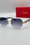 Cartier Siyah-Gold İthal Unisex Gözlük G3671-VLL