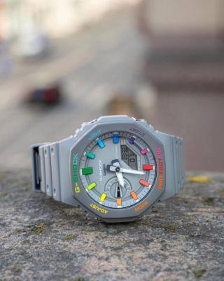 Casio G-SHOCK Gri Renkli Unisex Saat S535 