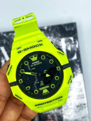 Casio G shock Fosfor Yeşil Erkek Crono Saat S510 Yeşil
