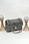 CHANEL 3,55 JUMBO FLAP BAGS LEO-BLACK 