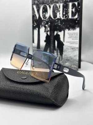 Chanel Logolu Renkli Cam Kadın Güneş Gözlüğü | G1878