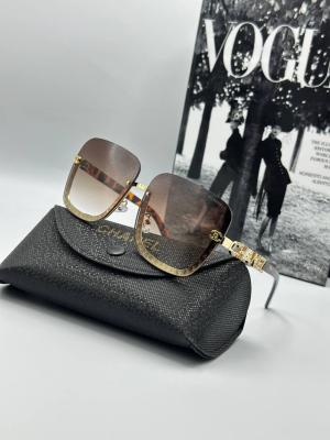 Chanel Taş Detaylı Leopar İthal Kadın Gözlük | G1876