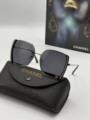 Chanel Taş Detay Siyah İthal Kadın Güneş Gözlüğü G1901