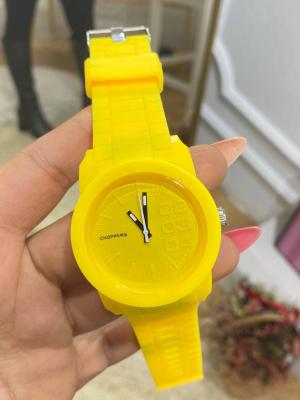 Choppers Spor Unisex Sarı Kol Saati S574 Sarı
