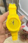 Choppers Spor Unisex Sarı Kol Saati S574 Sarı