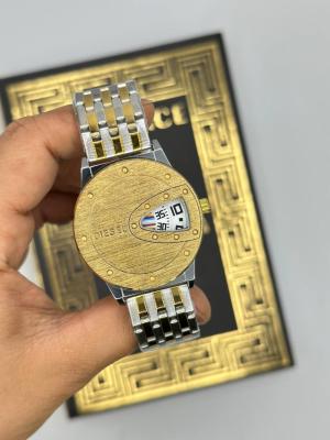 Diesel Gold-Gümüş Beyaz Kadran Erkek Kol Saat S788-VLL