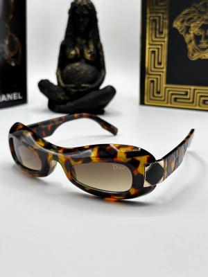 Dior Leopar Desenli Retro Kadın Güneş Gözlüğü G1182U