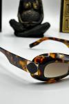 Dior Leopar Desenli Retro Kadın Güneş Gözlüğü G1182U 