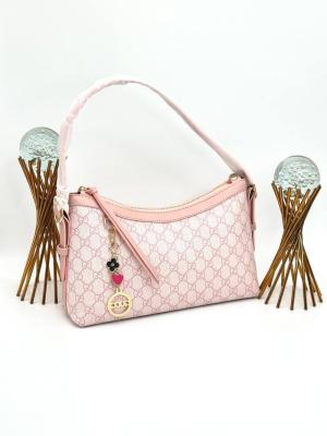 GUCCİ EMNLEM SHOULDER BAG NEW MODEL PEMBE VLT399