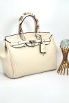 HERMES BİRKİN HANDBAG KREM BİG SİZE Krem