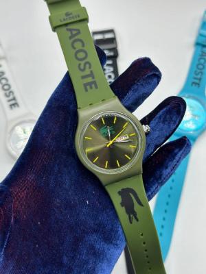 Lacoste Yazılı Yeşil Unisex Saat S340 