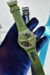 Lacoste Yazılı Yeşil Unisex Saat S340 