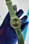 Lacoste Yazılı Yeşil Unisex Saat S340 