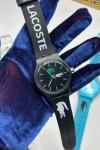 Lacoste Yazılı Siyah Unisex Saat S341 