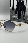 Loewe Metal Kasa Gold Çerçeve Kadın Güneş Gözlüğü G1383-ILY 