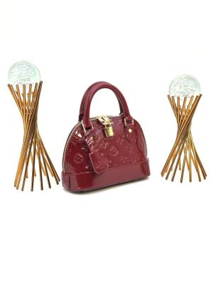 LOUIS VUITTON ALMA NANO MİNİ SİZE BORDO Bordo