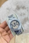 Michael Kors Gümüş Taşlı Kadın Saat S407 
