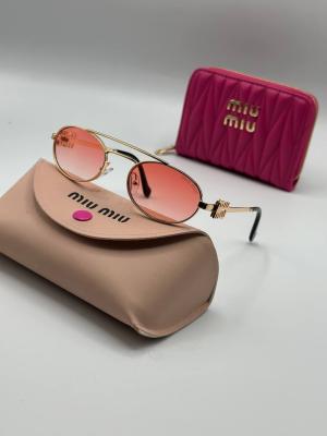 Miu Miu Pembe İthal Kadın Gözlük G3759-VLL