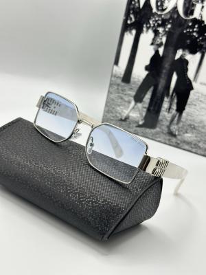 Miu Miu Yeni Sezon Beyaz Unisex Güneş Gözlüğü  G1998-VLL