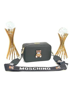 MOSCHINO SNAPSHOT WITH NEW BAG BLACK Siyah