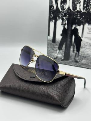 Prada Ahşap Saplı Erkek Güneş Gözlüğü | G1881-VLL