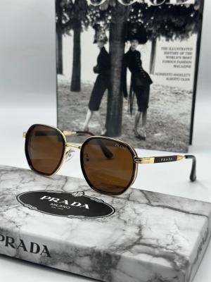 Prada Kahverengi İthal Unisex Güneş Gözlüğü G1832-VLL
