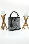 PRADA PANİER CRYSTAL SATİN BAG NEW MODEL BLACK Siyah