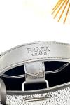 PRADA PANİER CRYSTAL SATİN BAG NEW MODEL BLACK Siyah