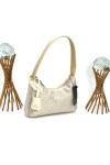 PRADA WİTH CRYSTALS MİNİ BAG GOLD Gold