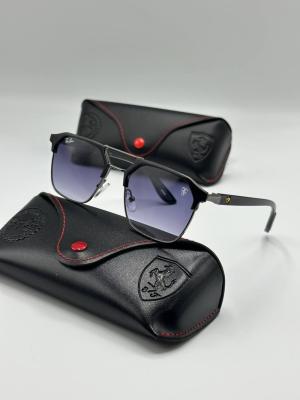 Ray-Ban Scuderia Ferrari Siyah Unisex Güneş Gözlüğü  G3071-VLL