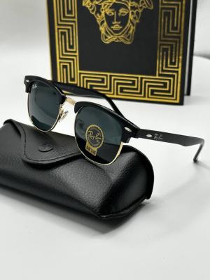 Rayban Clubmaster Siyah Unisex Güneş Gözlüğü G1450 Siyah