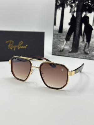 Rayban Ferrari Unisex Güneş Gözlüğü G1485-VLL Kahverengi