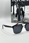 Rayban Ferrari Metal Kasa Siyah Erkek Güneş Gözlüğü G1361-ILY 