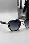 Rayban Gümüş Çerçeve Siyah Cam Unisex Güneş Gözlüğü G1347 Siyah