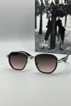 Rayban Gümüş Çerçeve Mürdüm Cam Unisex Güneş Gözlüğü G1349 Siyah
