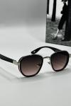 Rayban Gümüş Çerçeve Mürdüm Cam Unisex Güneş Gözlüğü G1349 Siyah