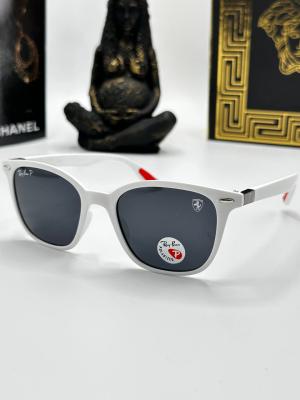 Rayban Polarize Beyaz İthal Unisex Güneş Gözlüğü G1121-VLL