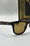 Rayban Wayfarer Kahverengi Unisex Güneş Gözlüğü G1667 Kahverengi