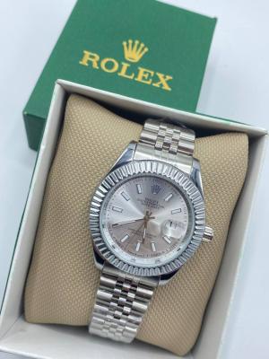 Rolex Datejust Gümüş Unisex Kol Saati S598 